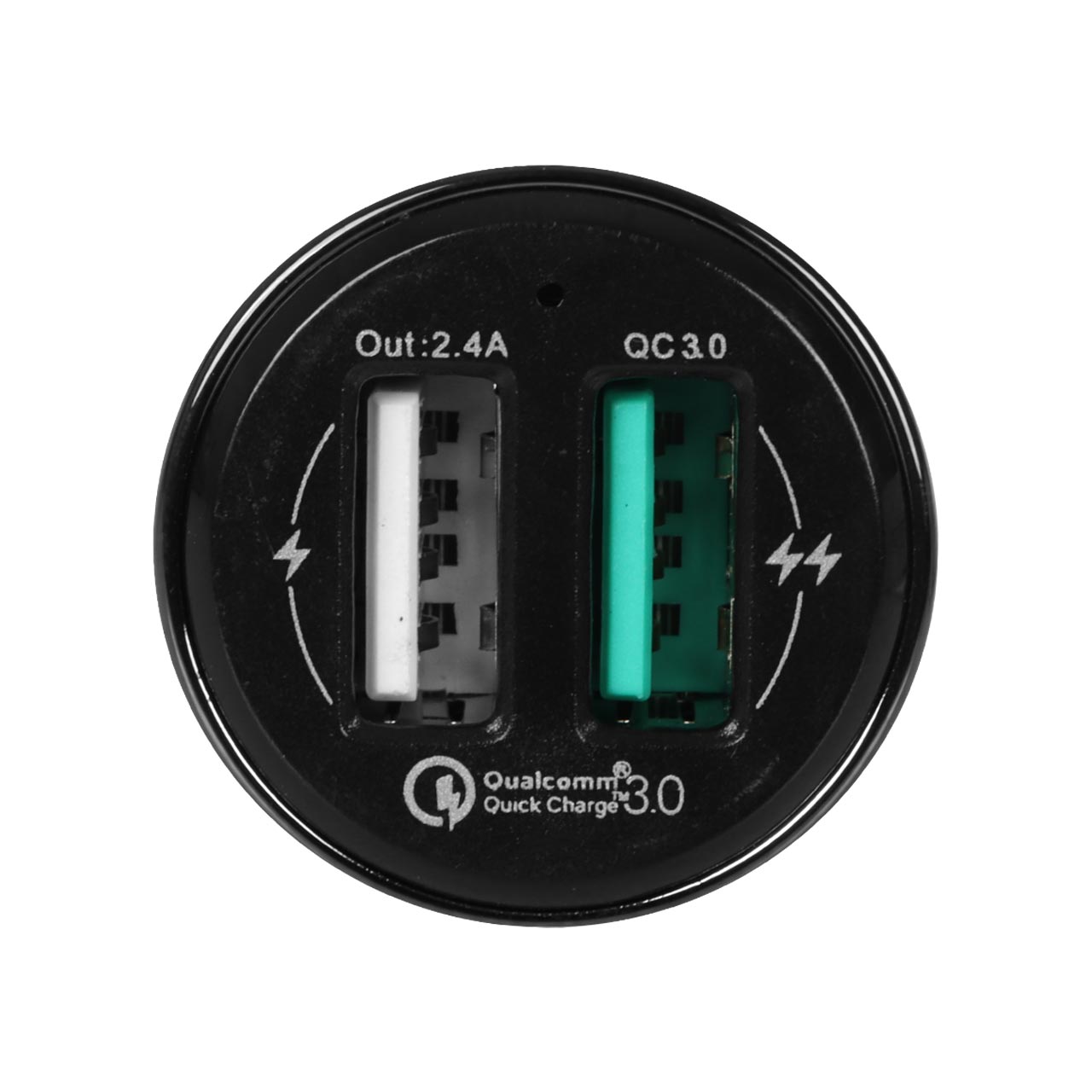 شارژر فندکی 30 وات فست دو پورت Mcdodo مدل CC-4910 - مشکی - Image 4