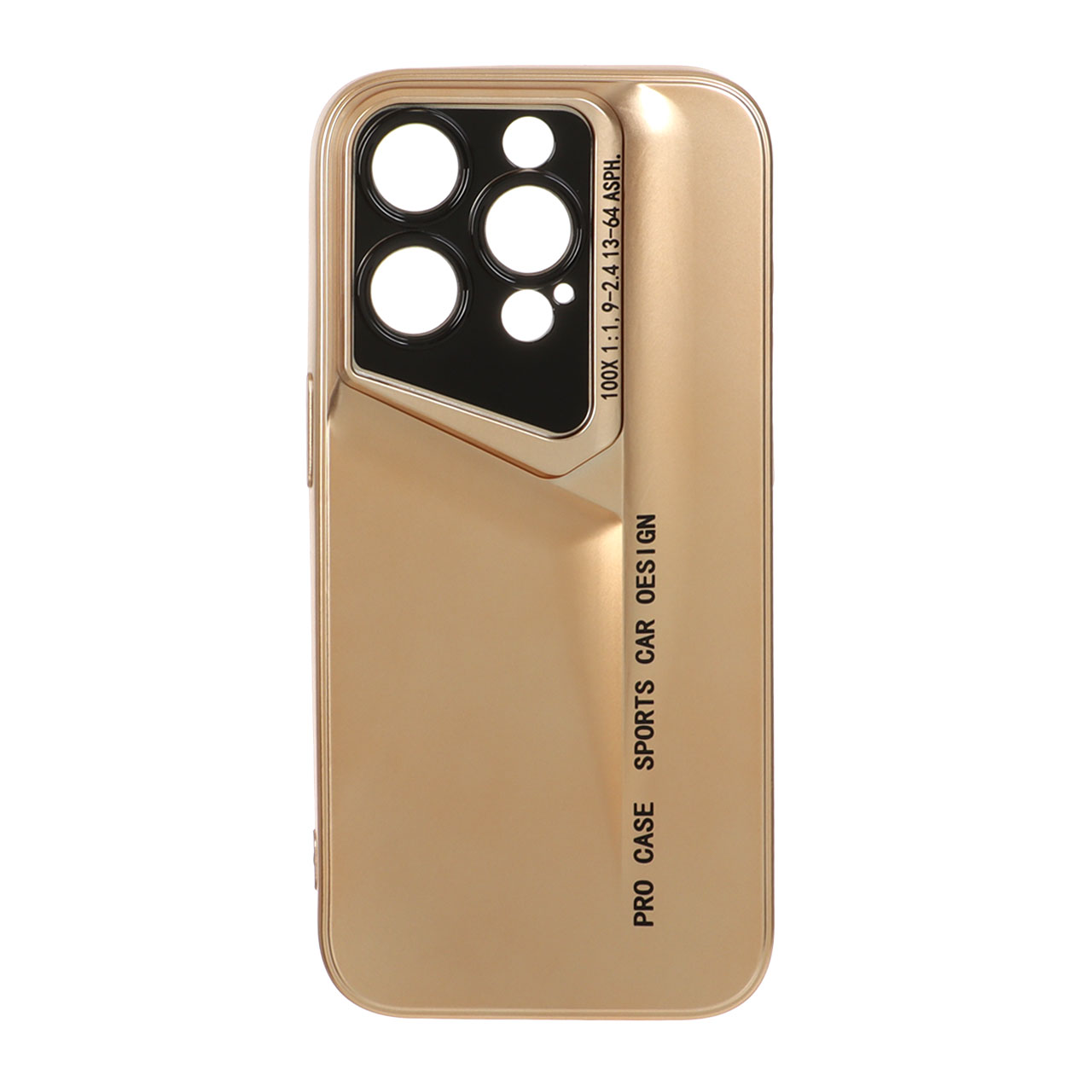 قاب Sports Design متالیک Apple iPhone 15 Pro - طلایی